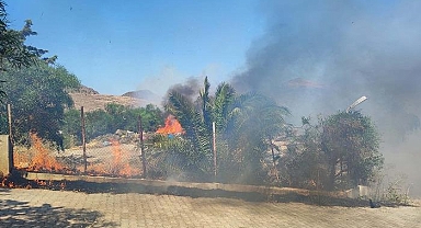 Bodrum'da yangın! Kontrol altına alındı