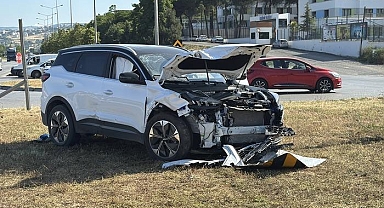 Samsun'da cip ile otomobil çarpıştı! 4 kişi yaralandı